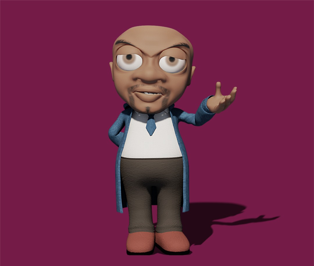 3D characters from a Utricle Studios production